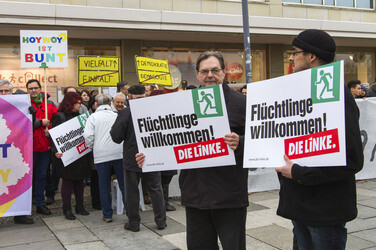 Hoygida Gegen-Demonstration, Hoyerswerda