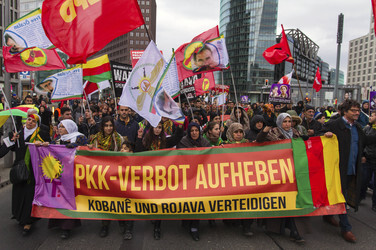 Demonstration gegen PKK Verbot, Berlin