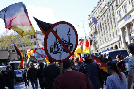 Pro NRW Kundgebung in Köln