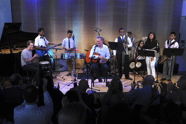 Auftritt der Bacon Brothers in New York