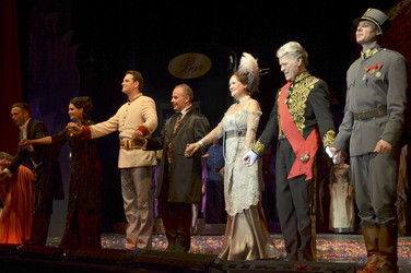 100. Jubiläum der Operette 'Die Csárdásfürstin' im München