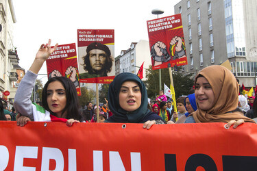 'Berlin ist Kobane' Demonstration, Berlin
