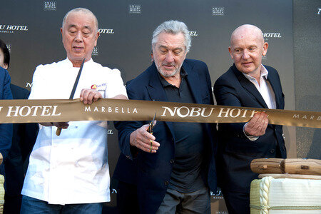 Hoteleröffnung mit Robert de Niro in Marbella