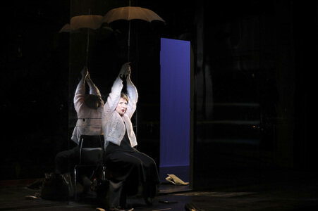 Theaterprobe 'Glückliche Tage' in Berlin