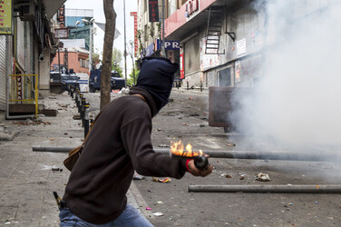 Maidemonstration in Istanbul