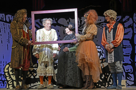 Theaterprobe 'Der eingebildet Kranke' in Berlin