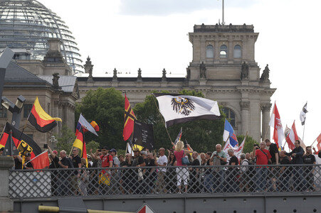 'Merkel muss weg' Demo in Berlin