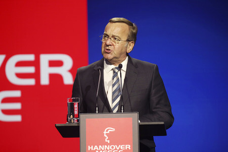 Bühnenpräsentation auf der Hannnover Messe 2026
