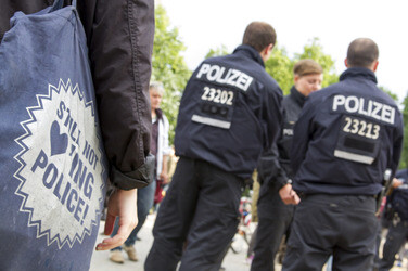 Infozelt der Refugees am Oranienplatz, Berlin
