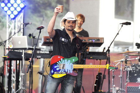 Brad Paisley in der NBC-Show 'Today' in New York