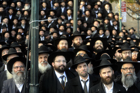 Rabbi 'Klassenfoto' in New York