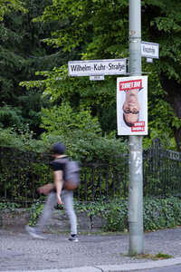 Bundestagswahlkampf-Plakate in Berlin