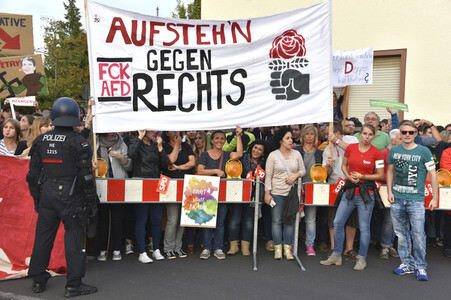 AfD Veranstaltung in Rodgau-Dudenhofen