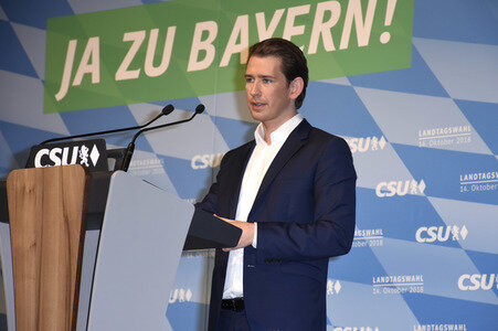 Schlusskundgebung der CSU zur Landtagswahl in München