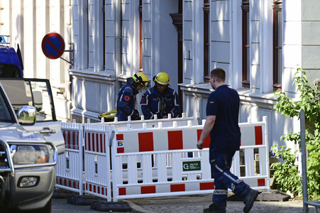 Einsturz eines Mehrfamilienhauses in Görlitz
