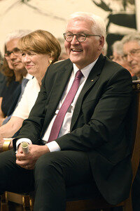 Gesprächsrunde in der Villa Hammerschmidt in Bonn