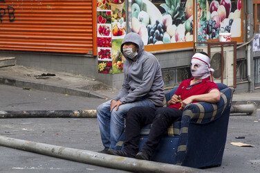 Maidemonstration in Istanbul