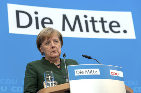 Pressekonferenz zur Sitzung des CDU-Bundesvorstands in Berlin