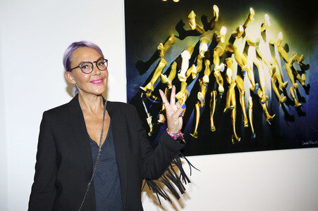 Vernissage der Fotoaustellung von Natascha Ochsenknecht in Berlin