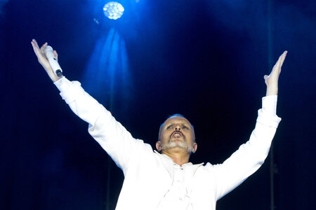 Konzert von Miguel Bosé in Torrejón de Ardoz