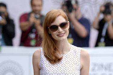 Ankunft von Jessica Chastain beim San Sebastian Film Festival 2014