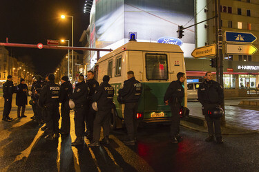 Demo gegen Europäischen Polizeikongress, Berlin