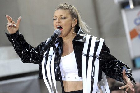 Konzert von Fergie in New York