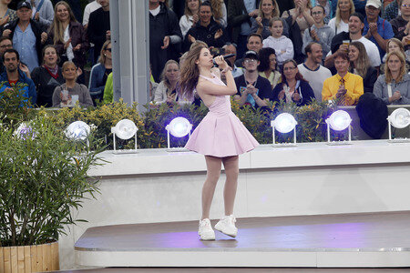 TV-Show 'ZDF-Fernsehgarten' in Mainz