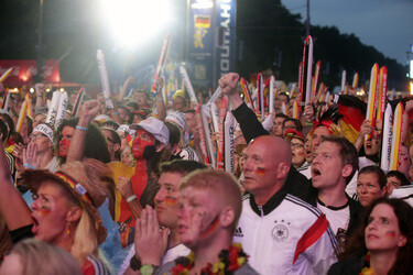 WM-Fanmeile beim Finalspiel Deutschland gegen Argentinien, Berlin