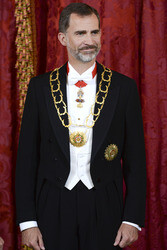 Gala Dinner zu Ehren des peruanischen Präsidenten Humala in Madrid