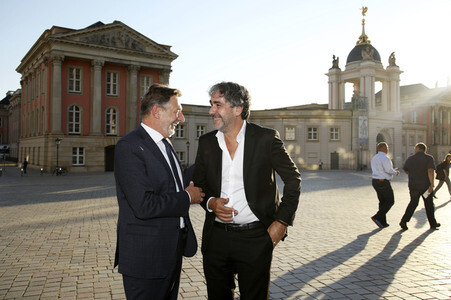 Verleihung des Medienpreises M100 Media Award in Potsdam