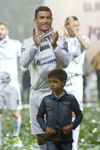 Real Madrid UEFA Champions League Siegesfeierin Madrid