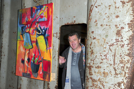 Vernissage '2 Männer 2 Künstler 2 Welten' in Hamburg