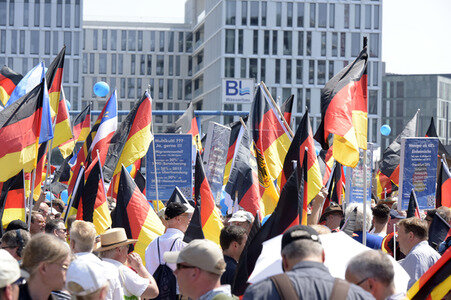 AfD Demo 'Zukunft Deutschland' in Berlin