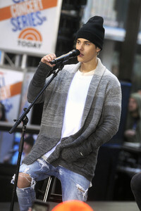 Justin Bieber in der NBC-Show 'Today' in New York