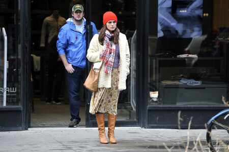 Dreharbeiten zu 'Collateral Beauty' in New York
