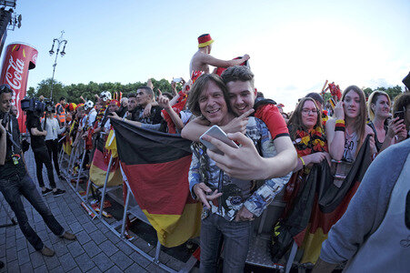 UEFA-Fußball-Europameisterschaft 2016 Spiel Deutschland gegen die Slowakei