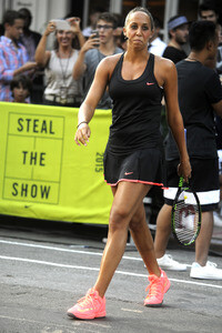 Nike Street Tennis Event in New York