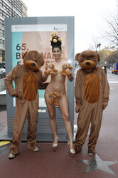 Berlinale Photoshooting mit Micaela Schäfer, Berlin