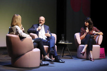 Martin Schulz zu Gast bei 'BRIGITTE Live' in Berlin