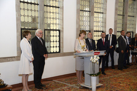Frank-Walter Steinmeier zu Besuch in Köln