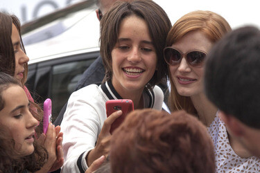 Ankunft von Jessica Chastain beim San Sebastian Film Festival 2014