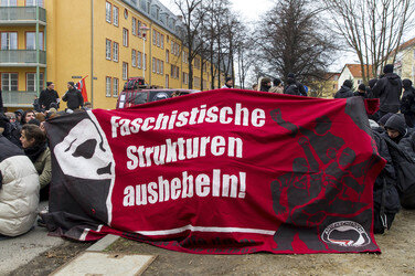 'Cottbus nazifrei' Demonstration, Cottbus