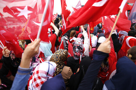 Erdogan-Demo in Köln