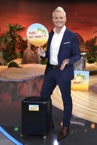 Fototermin zur Quizshow 'Flieg mit mir!' in Hamburg