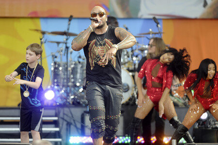 Flo Rida in der ABC-Show 'Good Morning America' in New York