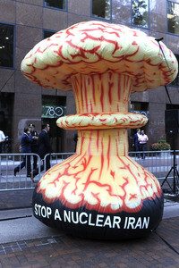 Demonstration gegen den Iran Nuclear Deal in New York