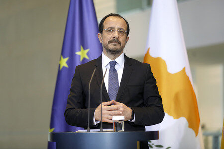 Empfang des Präsidenten der Republik Zypern in Berlin