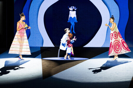 Agatha Ruiz de la Prada Fashion Show auf der Mercedes-Benz Fashion Week Madrid