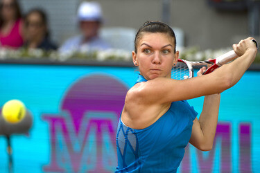 Tennis Mutua Madrid Open Match Simona Halep vs. Maria Sharapova, Madrid